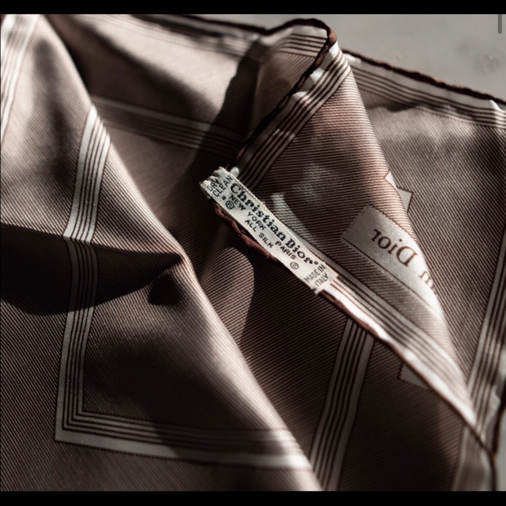 Dior Silk Scarf